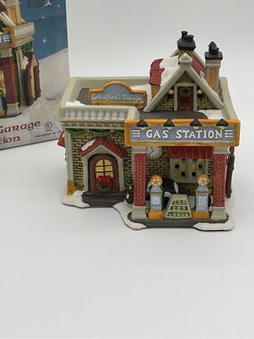 Carole Towne Ceramic Crawford’s Garage Gas Station